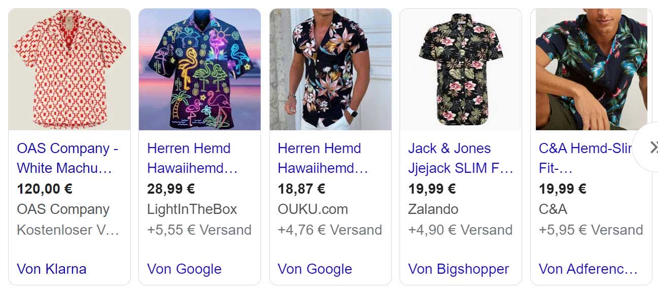 google shopping fashion 3